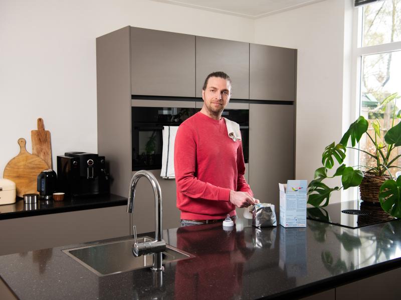 David in de keuken